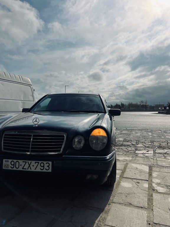 Mercedes E 230, 2.3 L, 1997 il, 369 000 km — Avtomobillər, Quba (7)