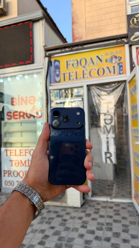 Apple iPhone 17 Pro Deep Blue 256GB/12GB — Bakı