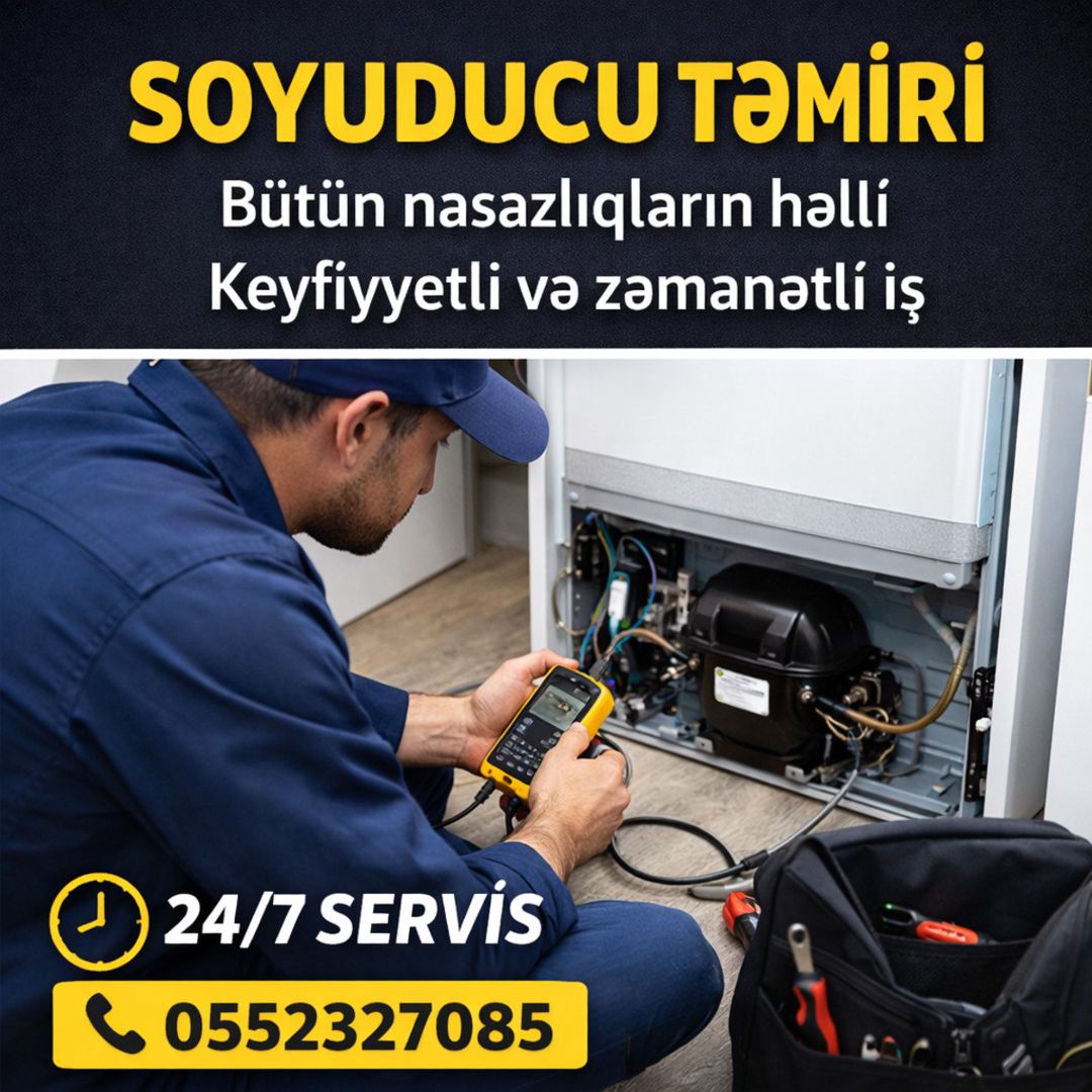 Soyuducu təmiri — Aparatların təmiri və quraşdırılması, Bakı