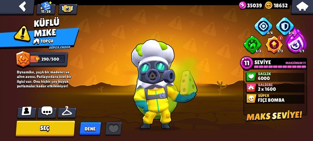 Brawl Stars hesabı – orta inkişaf etmiş profil - Kupa yolu: 6655 — Şəxsi əşyalar, Bakı (9)
