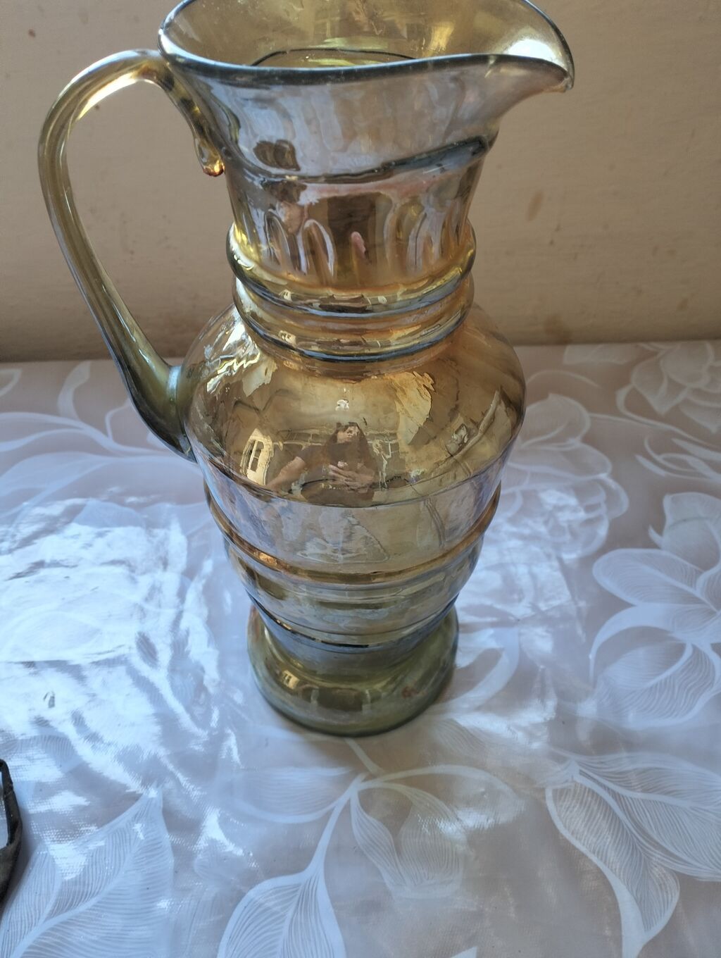Rəng - Qızılı, Şüşə, 1 l — Süfrə qabı, Bakı (2)
