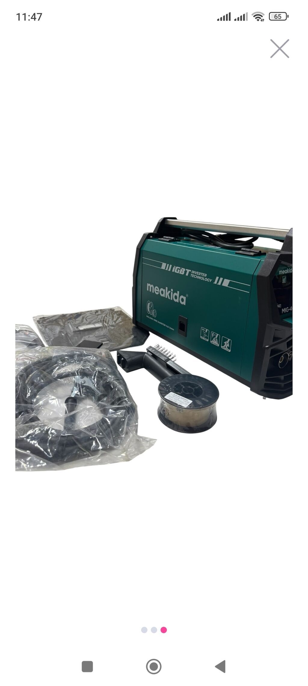 Meakida MIG-400P qaynaq aparatı - Texnologiya: Igbt inverter - Qaynaq — Qaynaq avadanlığı, Digah (3)