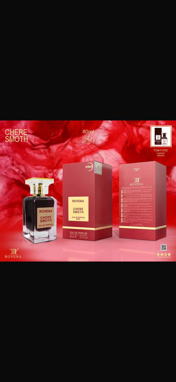 Ətir Rovena Chere Smoth 80 ml — Парфюмерия