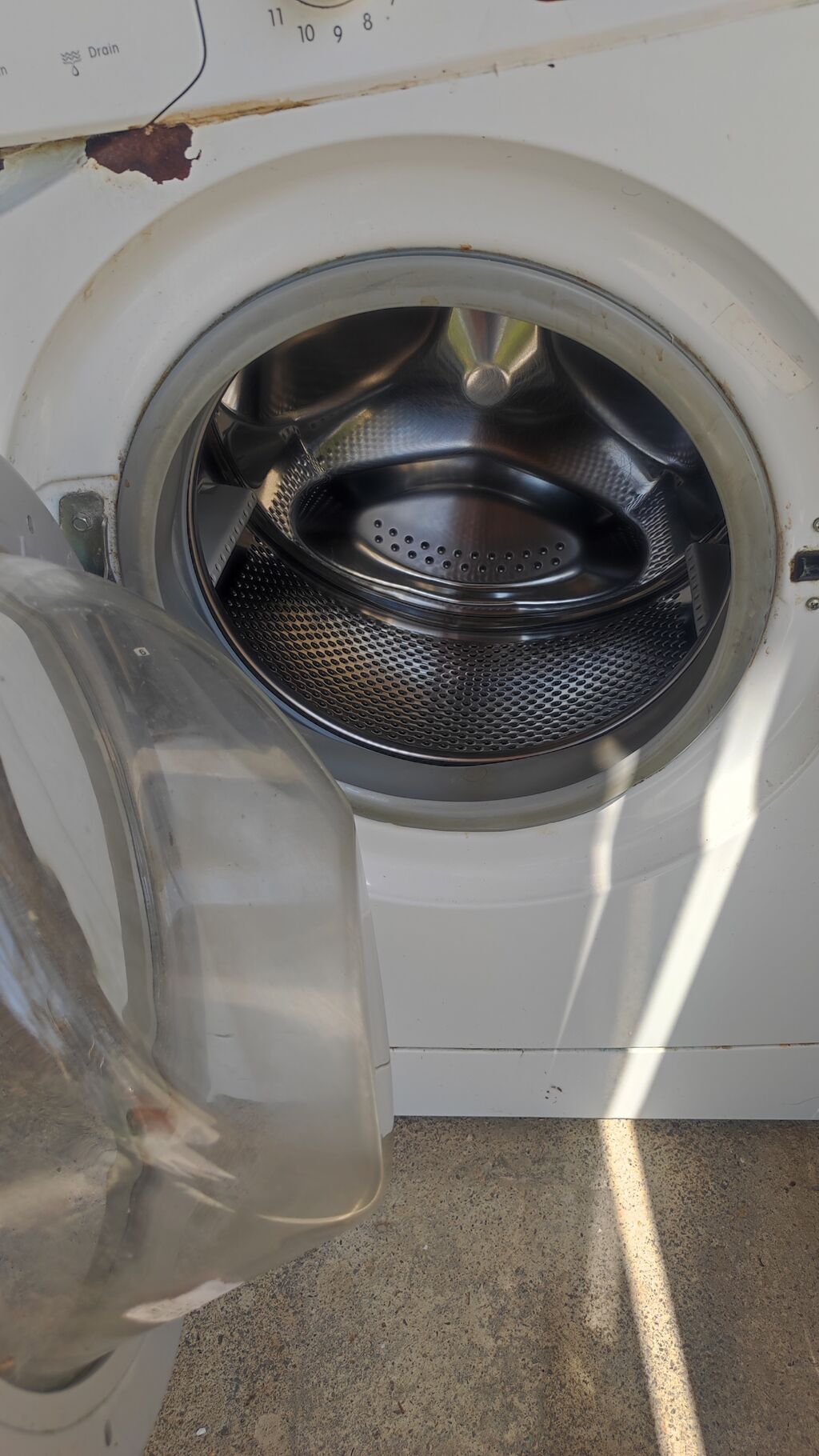 Paltaryuyan maşın Indesit, 7 kq, İşlənmiş, Avtomat, Qurutmasız, Kredit yoxdur, Ünvandan götürmə — Çamaşır maşınları, Oğuz (3)