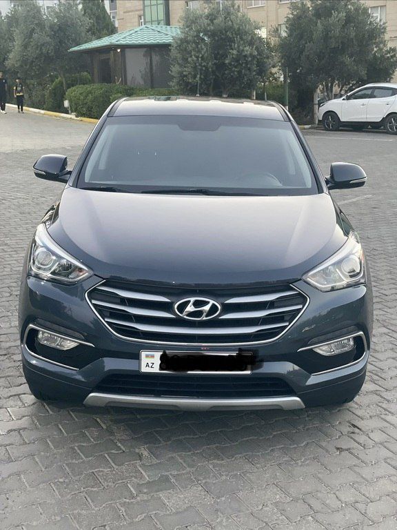Hyundai Santa Fe, 2.0 L, 2016 il, 230 000 km — Avtomobillər, Bakı (4)