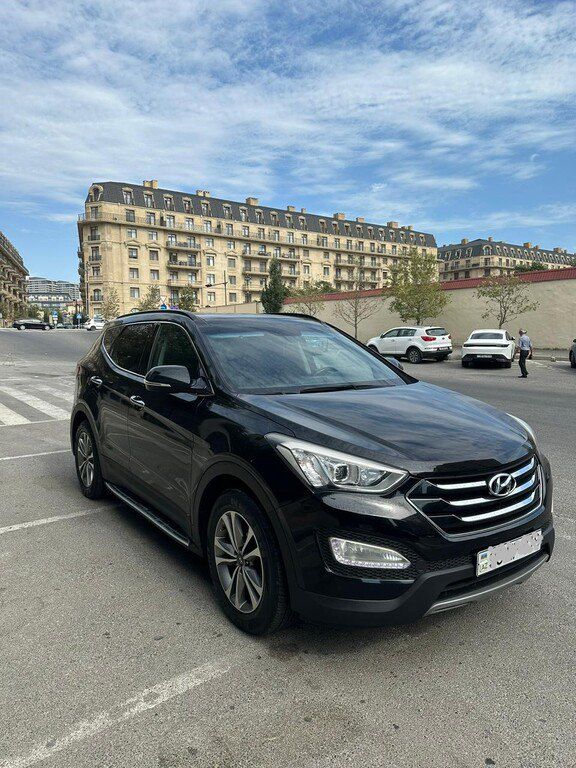 Hyundai Santa Fe, 2.4 L, 2014 il, 135 000 km — Avtomobillər, Bakı (5)