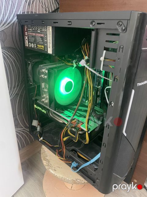 İ7 3770 prosessor h61 gigabayt plata Rx570 nitro Saphire 8gb16 — Bakı