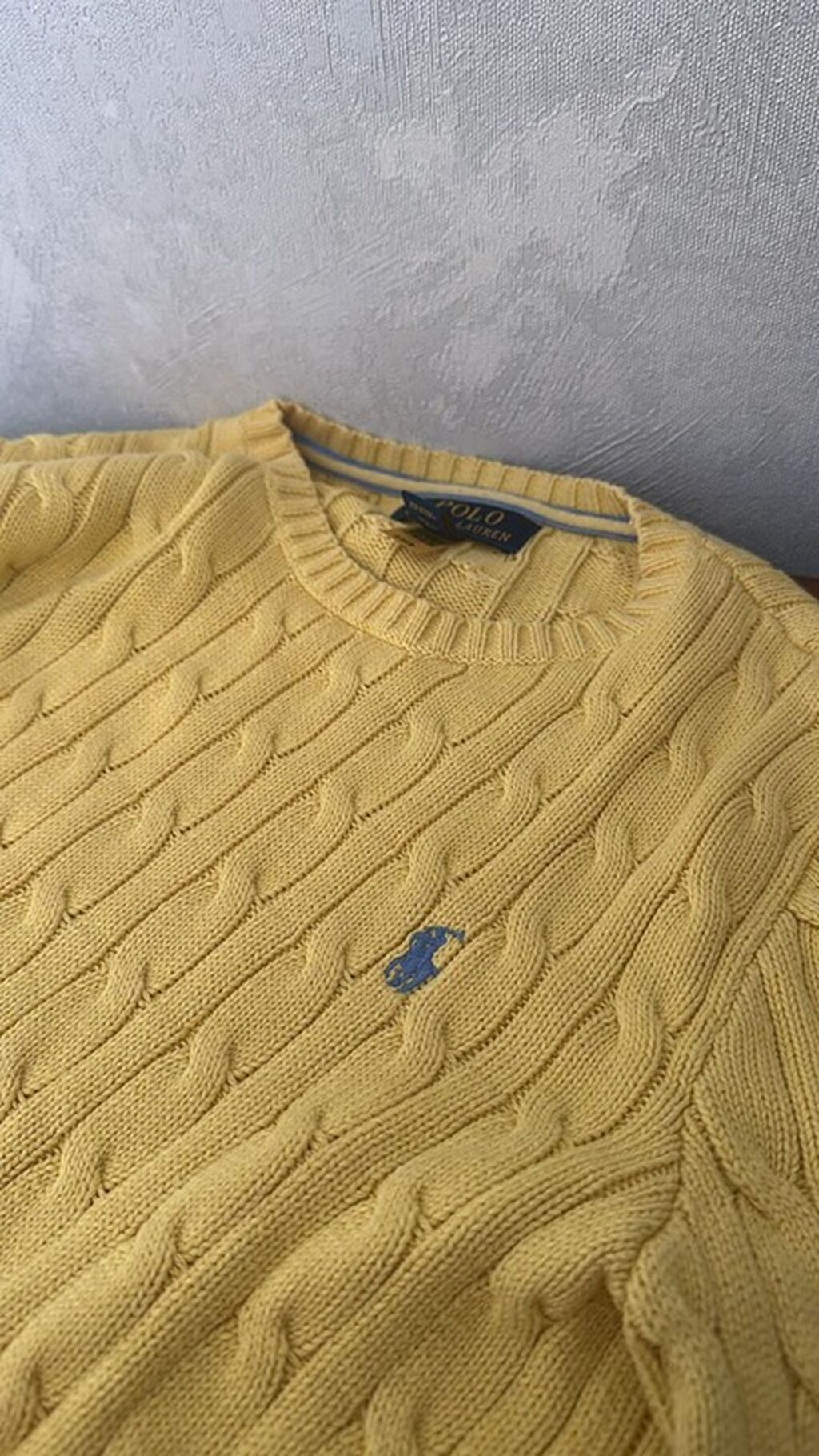 Polo Ralph Lauren kabel toxunuşlu sviter - Brend: Polo Ralph Lauren — Uşaq geyimi, Bakı (2)