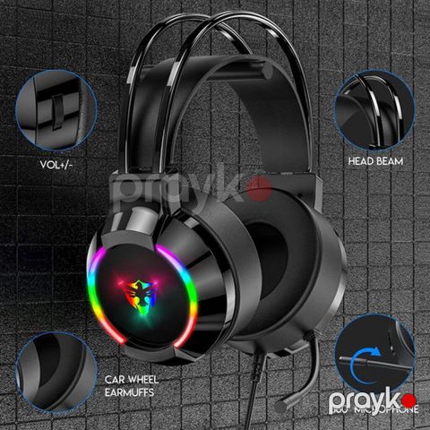 Ryon G606 RGB Oyun Qulaqlığı Ryon G606 model oyun qulaqlığı satılır — Bakı