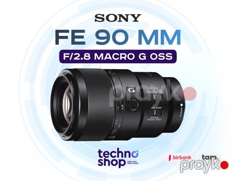 Linza "Sony FE 90 mm f/2.8 Macro G OSS"