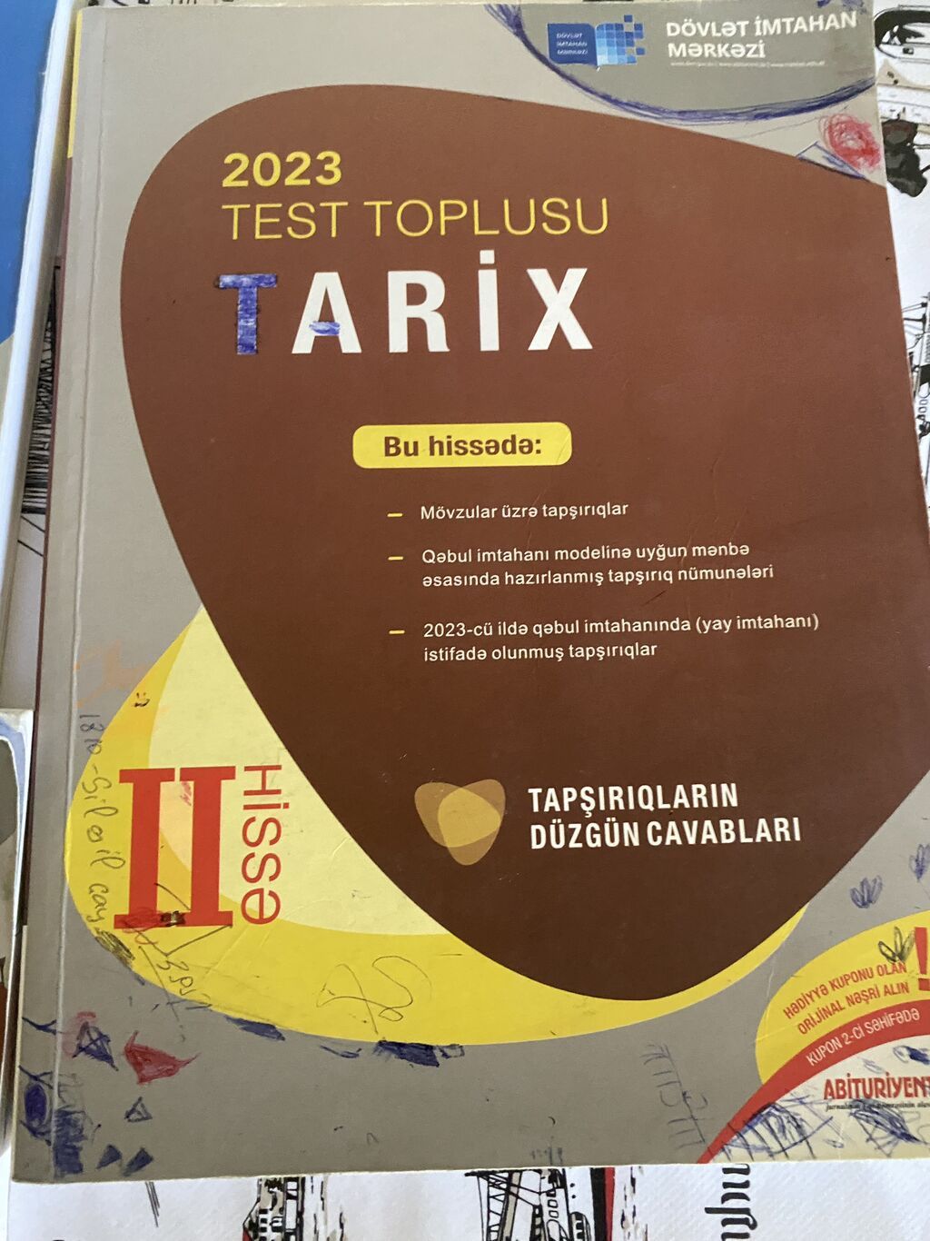 Dim test kitablari yoplu 10 azn tekli qiymet 3 azn mekan xalqlar — Kitablar, Bakı (8)