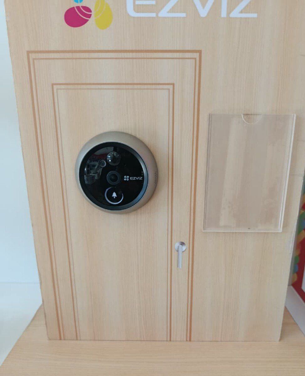 Ezviz ağıllı qapı zəngi DP2C — Ağıllı ev və təhlükəsizlik, Bakı (3)