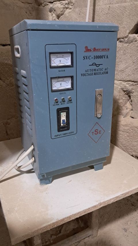 Transformator Türkiyənindir. Əla vəziyyətdədir. İşlətmədoyim üçün — Digah