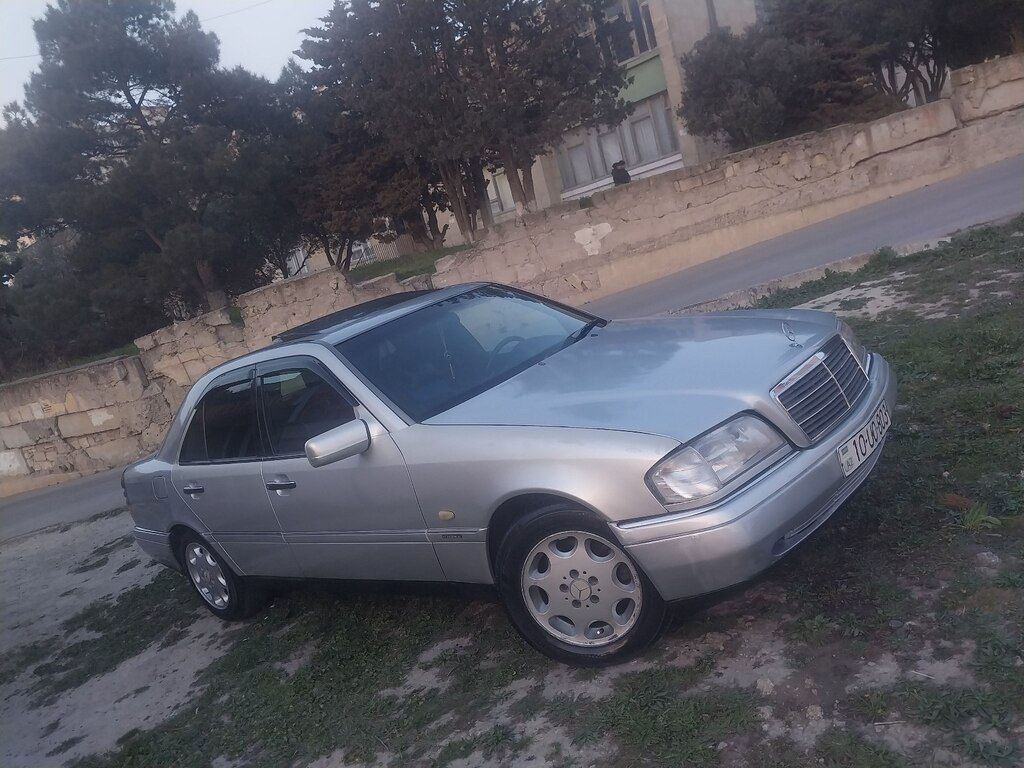 Mercedes C 180, 1.8 L, 1994 il, 555 555 km — Avtomobillər, Bakı (7)