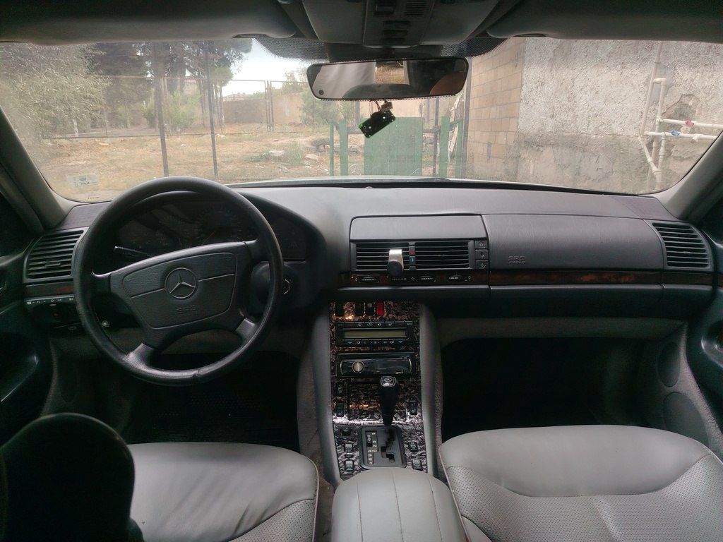 Mercedes S 320, 3.2 L, 1997 il, 418 000 km — Avtomobillər, Sumqayıt (6)