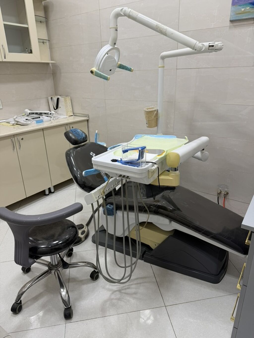 Stomatoloji qurğu komplekti – tam işlək kabinet avadanlığı Tərkibi və — Salon mebeli, Xırdalan (2)