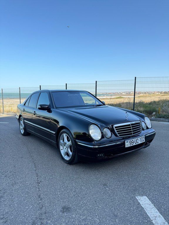 Mercedes E 220, 2.2 L, 2001 il, 300 000 km — Avtomobillər, Sumqayıt (4)