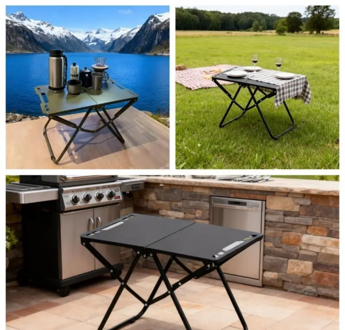 Kempinq masası qatlanan 50x30 sm və 58x36 sm — Camping, ovçuluq və balıqçılıq, Bakı (3)
