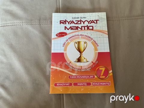 Məhsul: “Riyaziyyat və Məntiq – 7-ci sinif” (Elsəvər Vəliyev) Nəşr