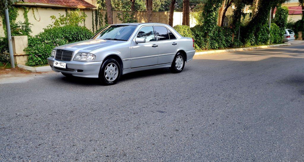 Mercedes C 180, 1.8 L, 1995 il, 300 000 km — Avtomobillər, Bakı (6)