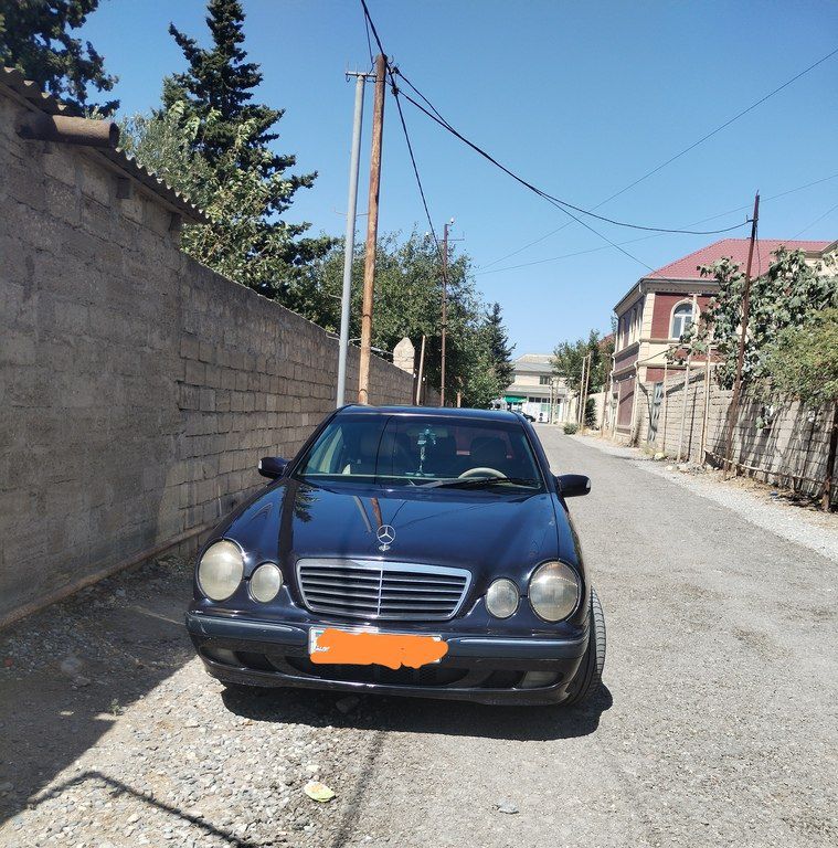 Mercedes E 240, 2.4 L, 2000 il, 480 000 km — Avtomobillər, Bakı