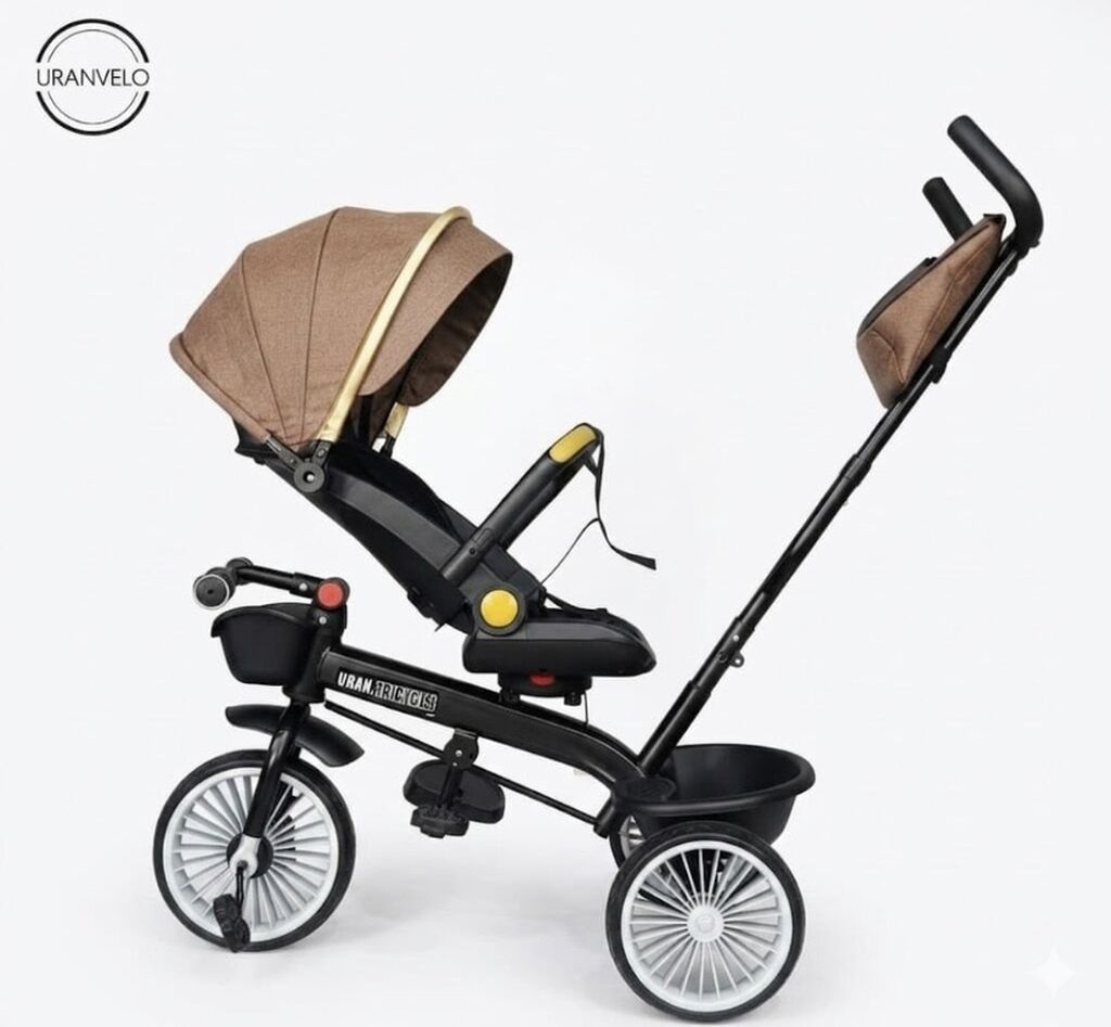 Uşaq üçtəkərli velosiped/araba – çoxfunksiyalı model Xüsusiyyətlər — Uşaq velosipedləri, Xırdalan (4)