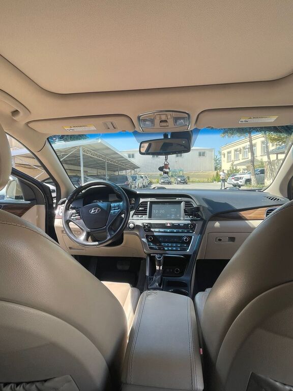 Hyundai Sonata, 2.0 L, 9.8 kWh, 2017 il, 157 716 km — Avtomobillər, Bakı (5)