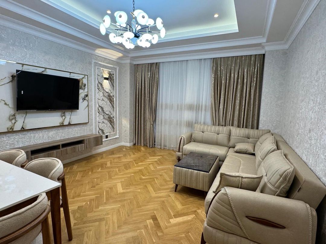 İcarəyə verilir 2 otaqlı yeni tikili 90 m² — Mənzil, Bakı (3)