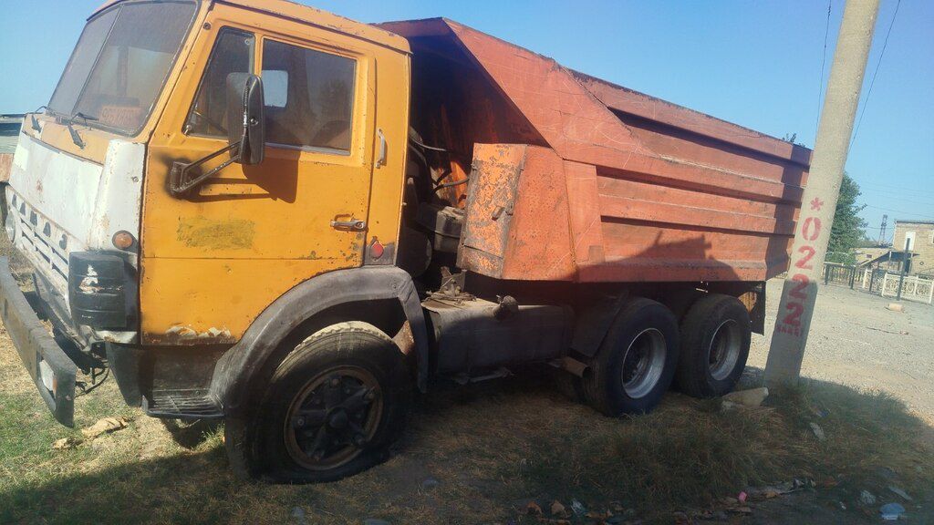 KamAz 55111, 11 L, 1991 il, 270 000 km — Yük maşınları, Bərdə (2)