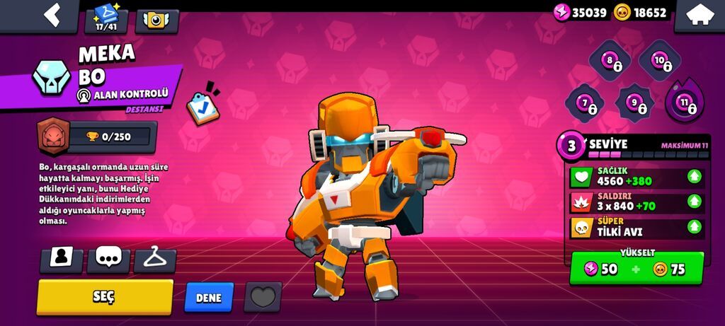 Brawl Stars hesabı – orta inkişaf etmiş profil - Kupa yolu: 6655 — Şəxsi əşyalar, Bakı (7)