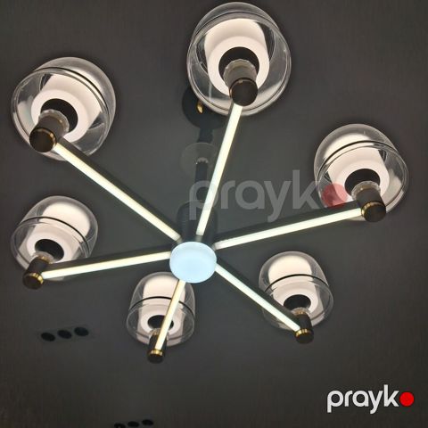 Led Çılçıraq, 4 və daha çox lampa — Bakı