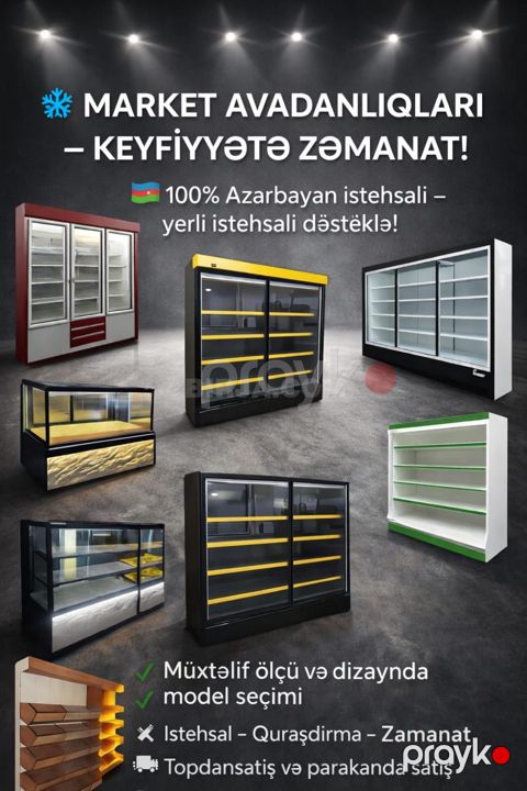 Soyuducu vitrin satılır