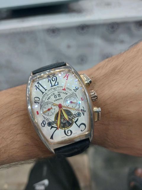 İşlənmiş, Qol saatı, Frank Muller, rəng - Qızılı — Bakı
