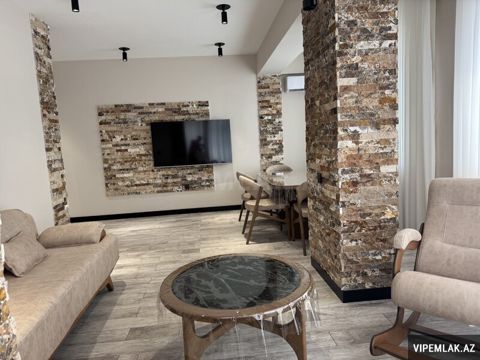 Nəsimi rayonunda 3 otaqlı Yeni tikili Kirayə verilir, 135 m² — Bakı