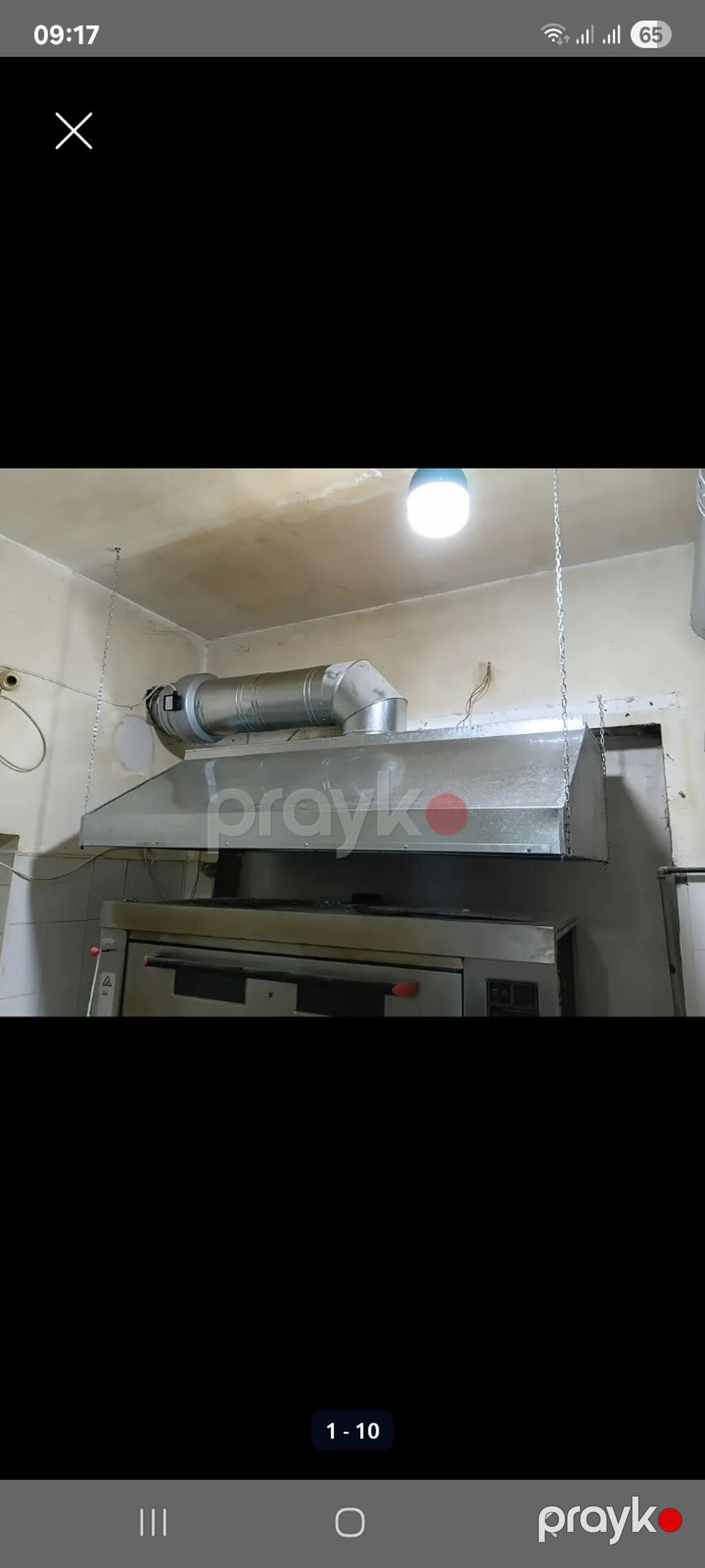 Mətbəx üçün sənaye aspirasiya başlığı (havalandırma kubkası) — Mətbəx cixartma qapıları və aksesuarları, Saray (8)