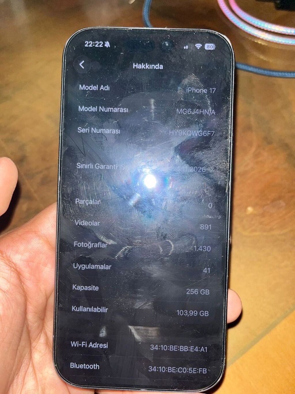 IPhone 17, 256 GB, Jet Black, Face ID — Apple iPhone, Mehdiabad (5)