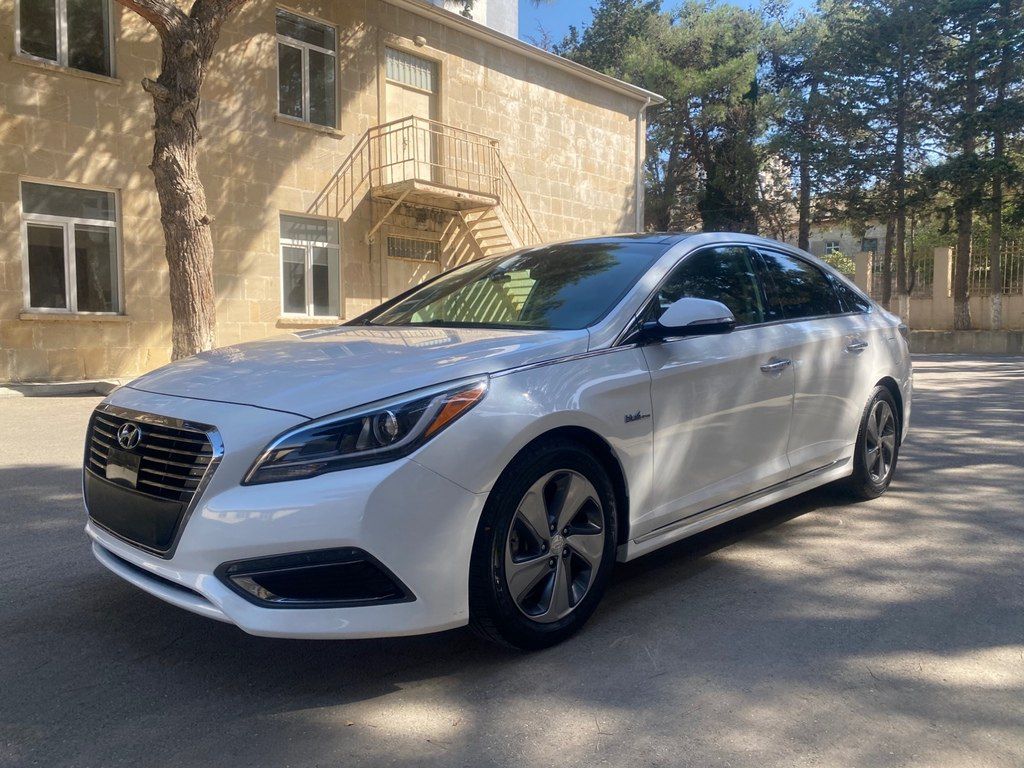 Hyundai Sonata, 2.0 L, 9.8 kWh, 2016 il, 165 000 km — Avtomobillər, Bakı (2)