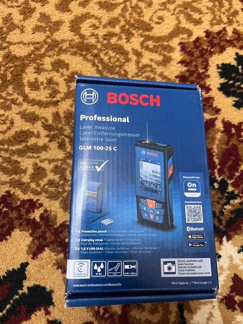 Bosch GLM 100-25c lazer metrəsi — Bakı