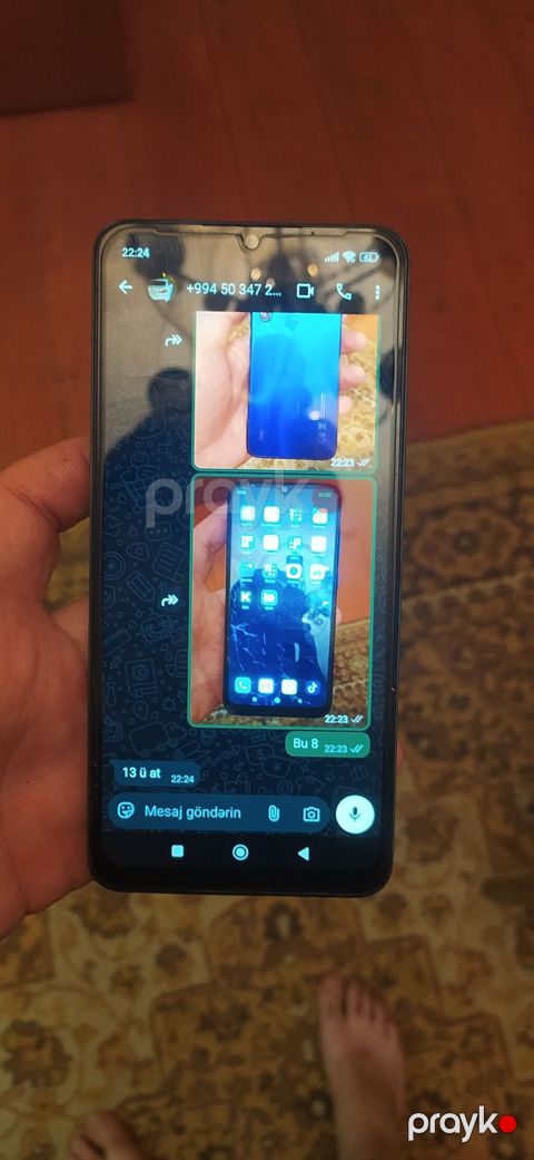 Redmi 13C, 256 GB, rəng - Mavi, Barmaq izi — Bakı