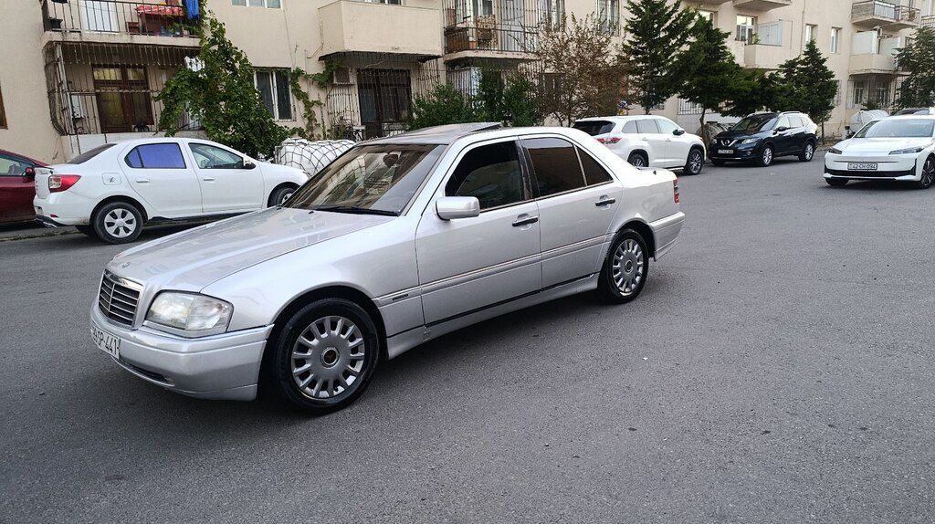Mercedes C 200, 2.0 L, 1995 il, 352 500 km — Avtomobillər, Bakı (3)
