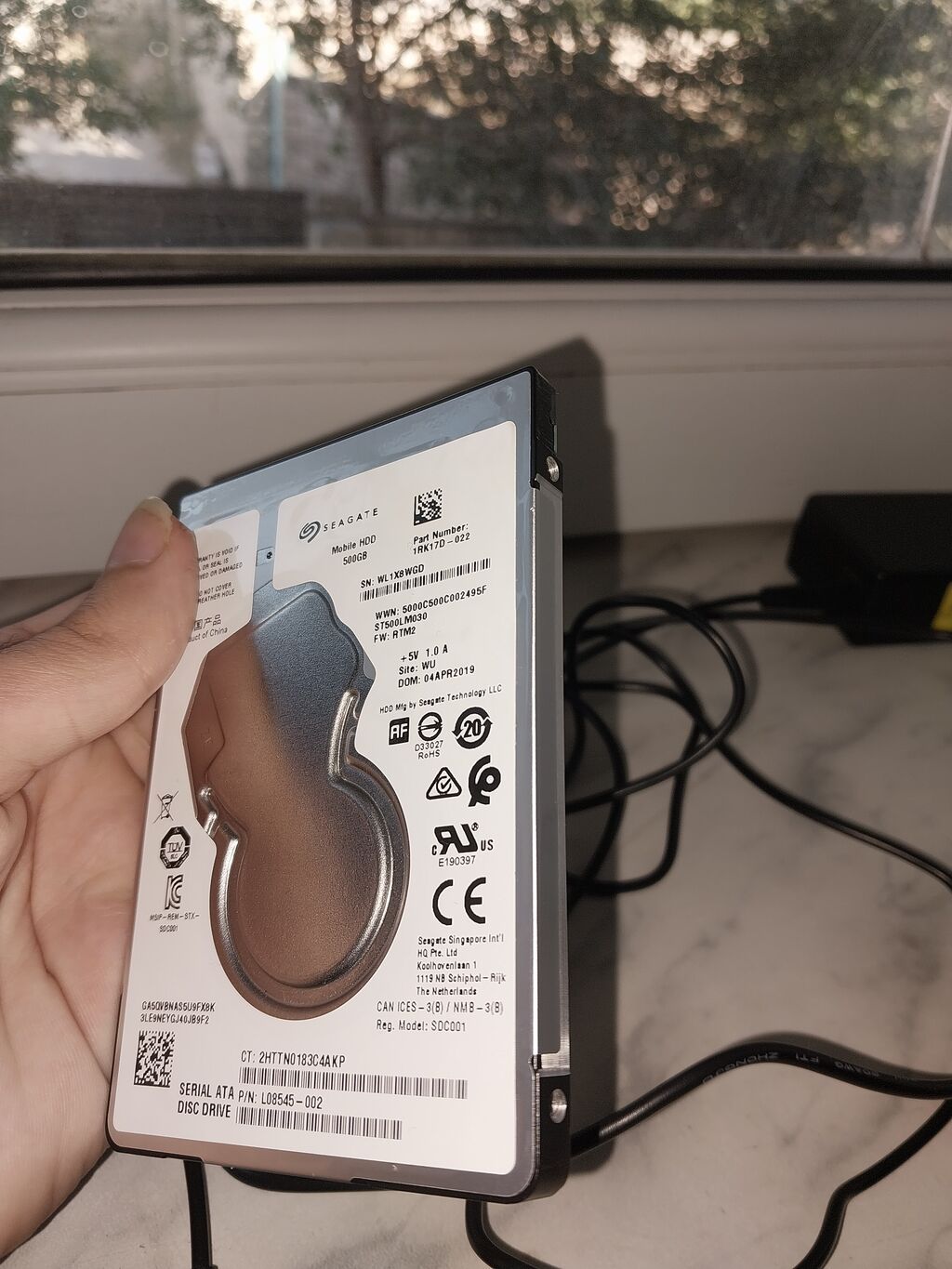 Seagate Mobile HDD 500GB – 2.5" daxili sərt disk - Model: ST500LM030 — Sabit diskləri, Bakı (2)