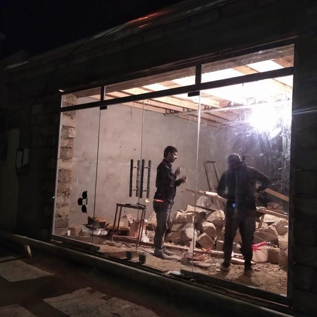 Şüşə qapılar — Təmir və inşaat, Bakı (4)