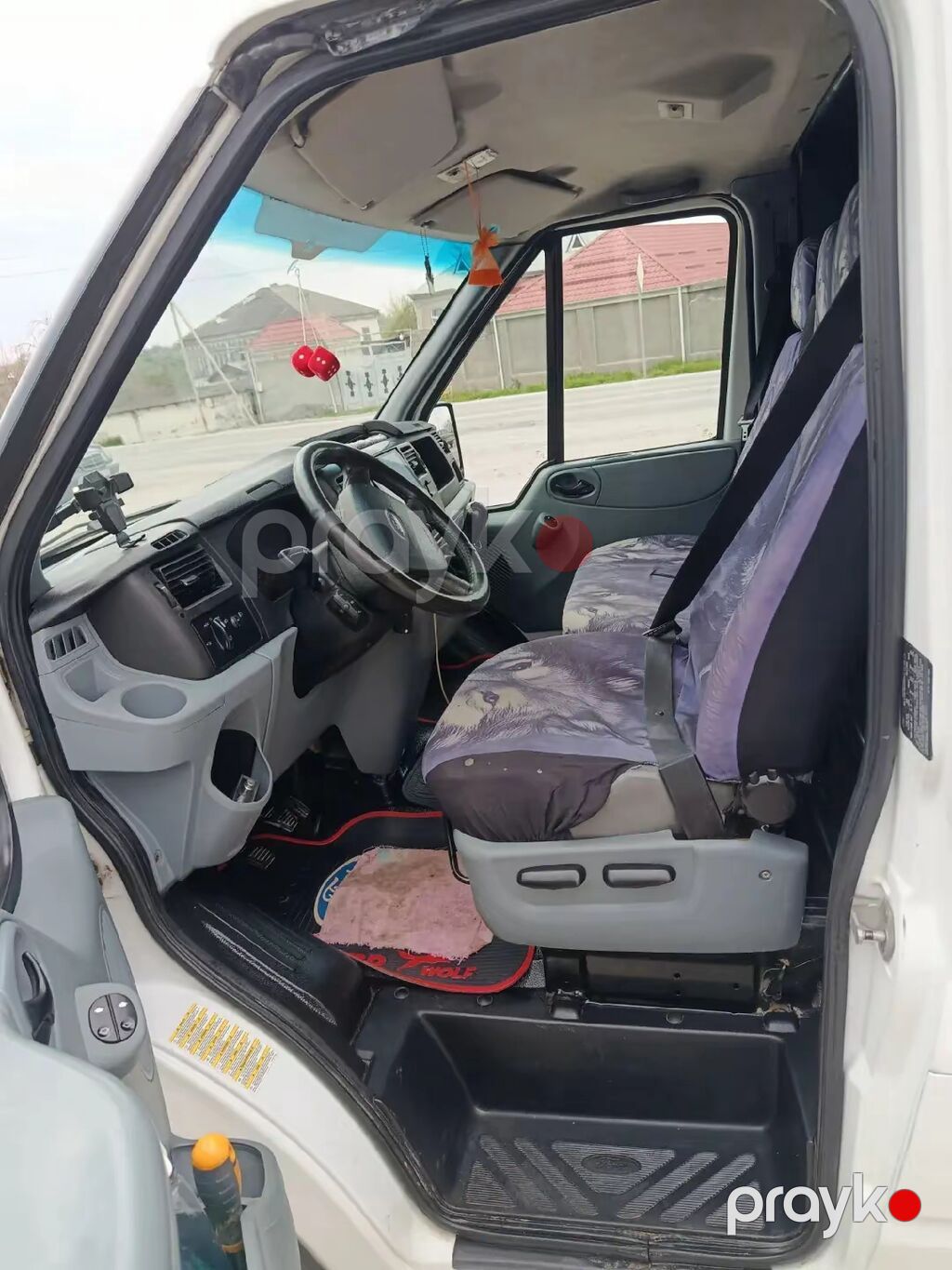 Ford Transit yük mikroavtobusu - Korpus: ağ rəng, ikitərəfli arxa — Avtomobillər, Xaçmaz (4)