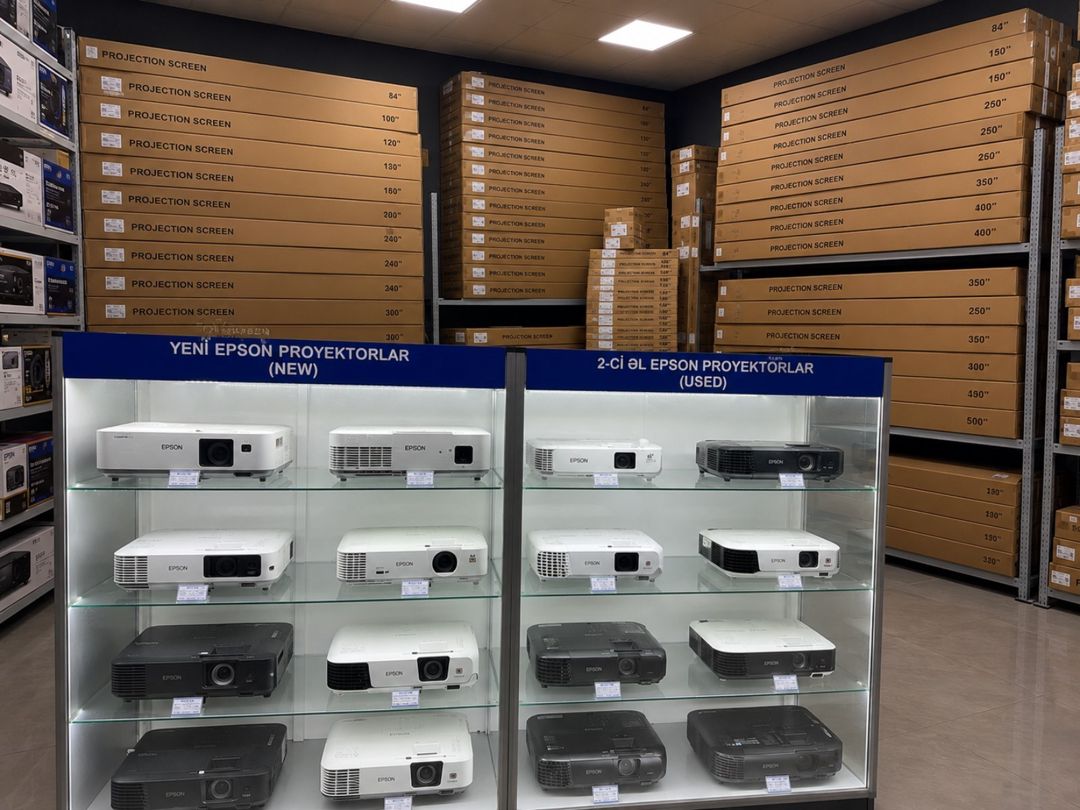 "Epson" proyektorları — Səs texnikası, Bakı (4)