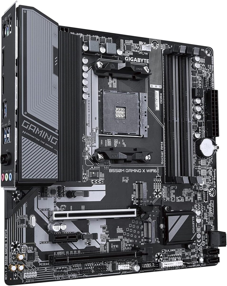 Gigabyte B550M Gaming X WiFi6 — Kompüterlər və noutbuklar, Bakı (4)
