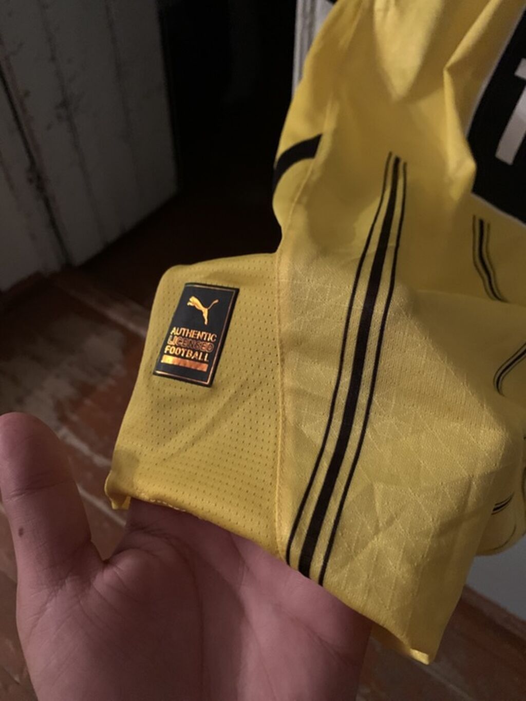 Futbolka, Puma, L, rəng - Sarı — Futbolka və polo, Gəncə (5)