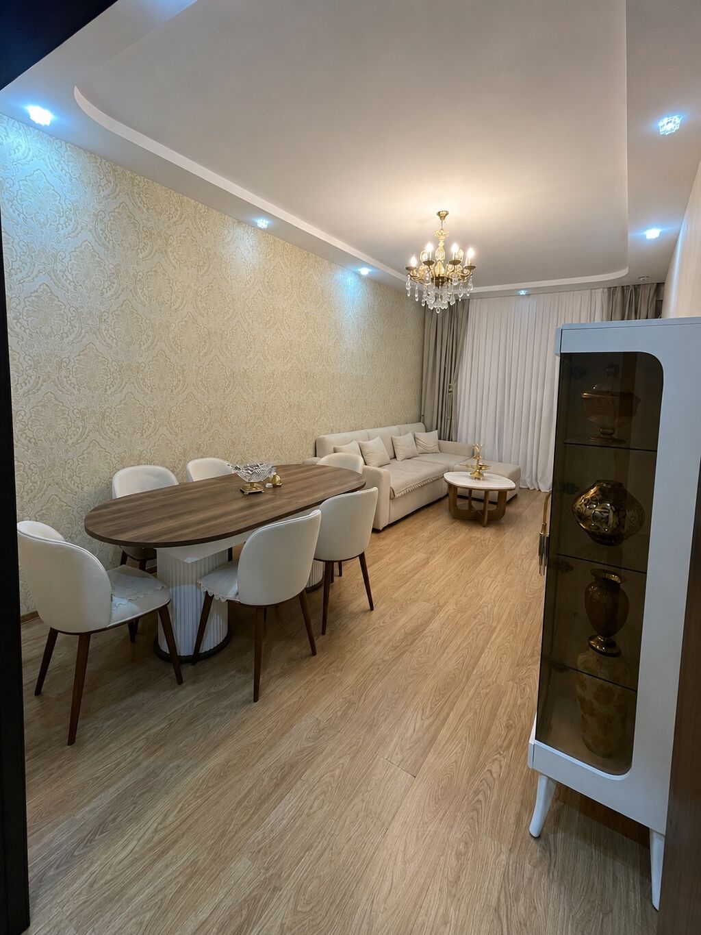 3-cü mikrorayon, 3 otaqlı, Yeni tikili, m. Memar Əcəmi, 106 kv. m — Mənzil, Bakı (10)