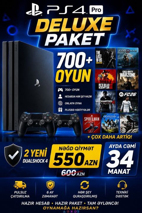 Sony Playstation 4 Pro — Bakı