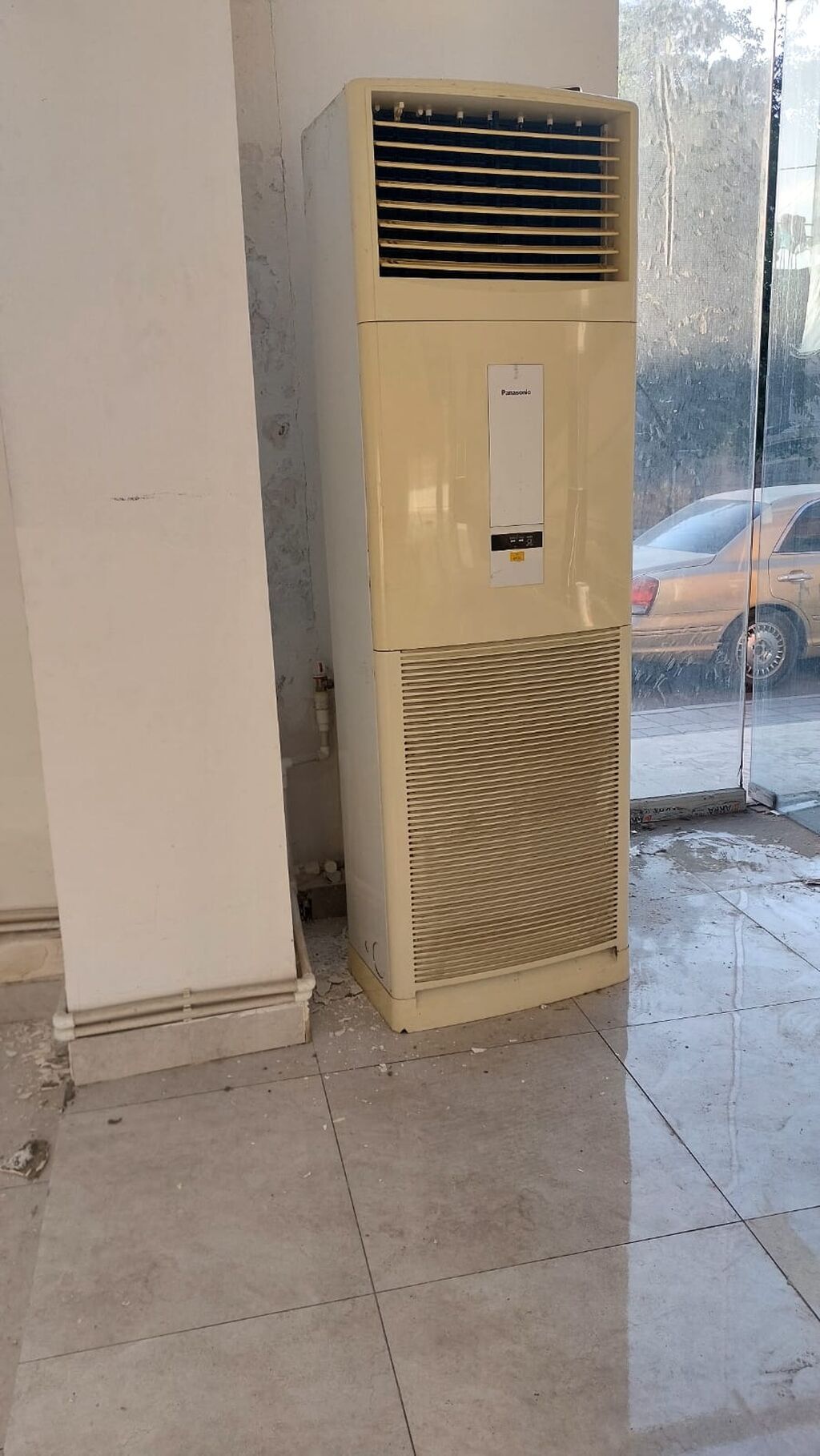 Panasonic döşəmə tipli kondisioner sistemi İdeal vəziyyətdədir .200 m² — Kondisioner və split-sistemlər, Yevlax (4)