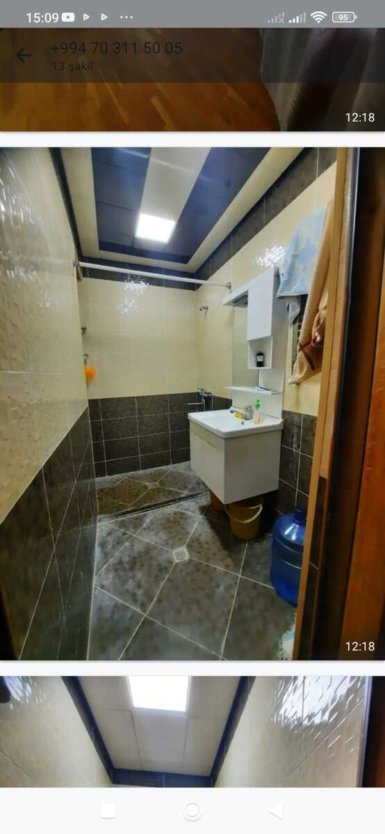 3-otaqlı mənzil, Həzi Aslanov m., 80 m² — Mənzil, Bakı (3)
